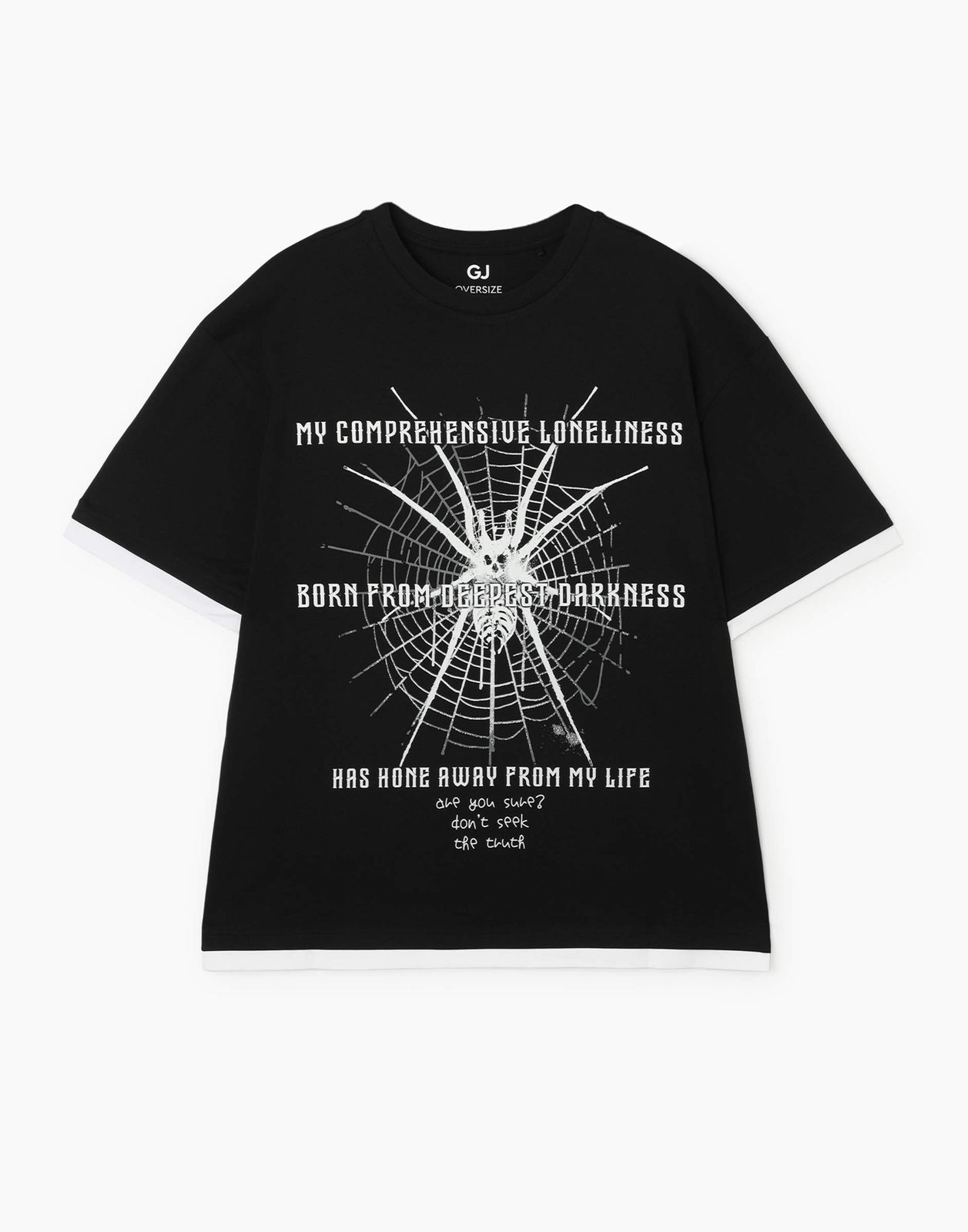 

Футболка детская Gloria Jeans BKT014771, черный, 158, BKT014771