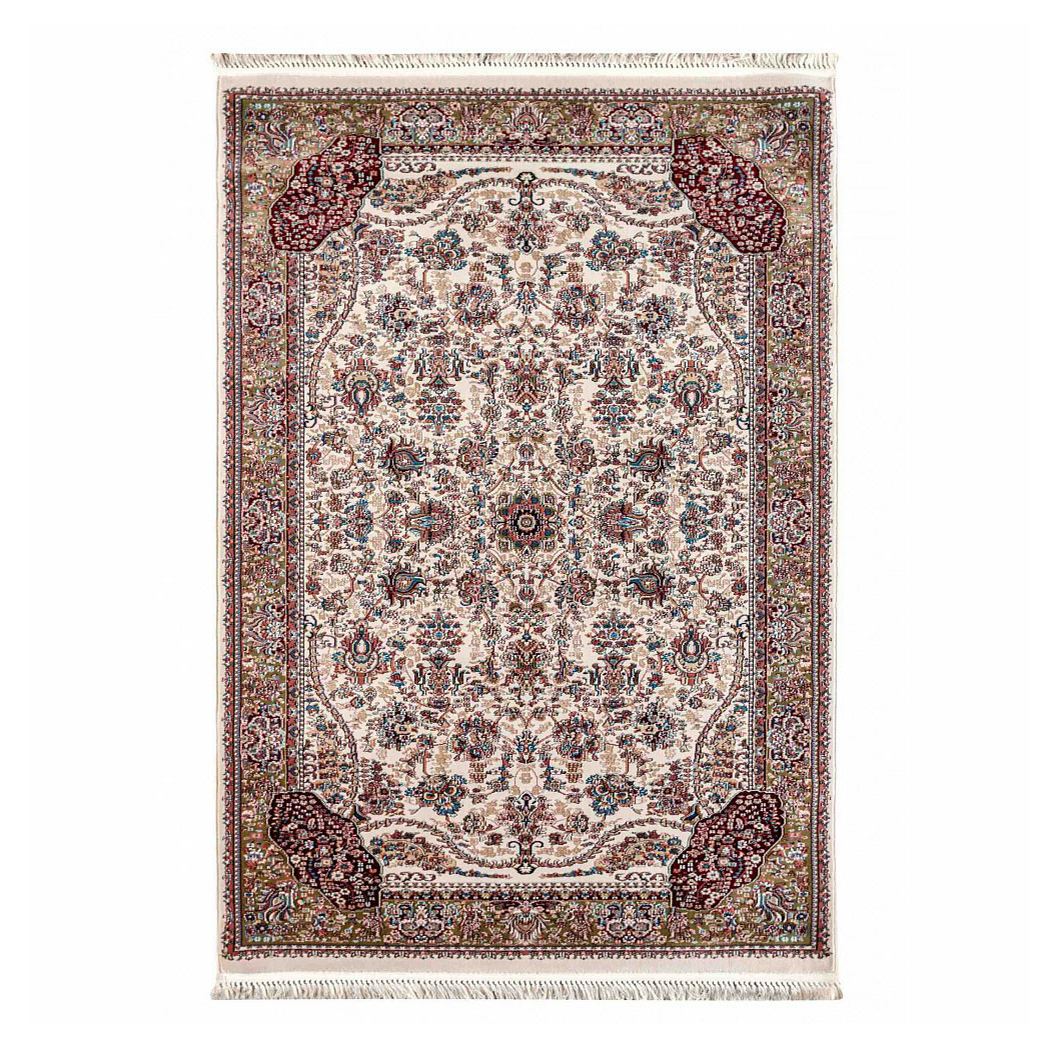 

Ковер Sofia Rugs Abrishim prestige 120x180 см хит-сет кремовый с зеленым