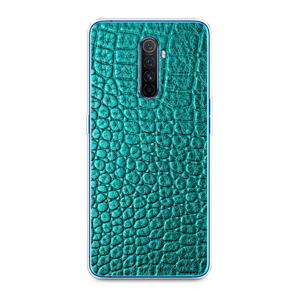 

Силиконовый чехол "Бирюзовая змея" на Realme X2 Pro, 251750-3