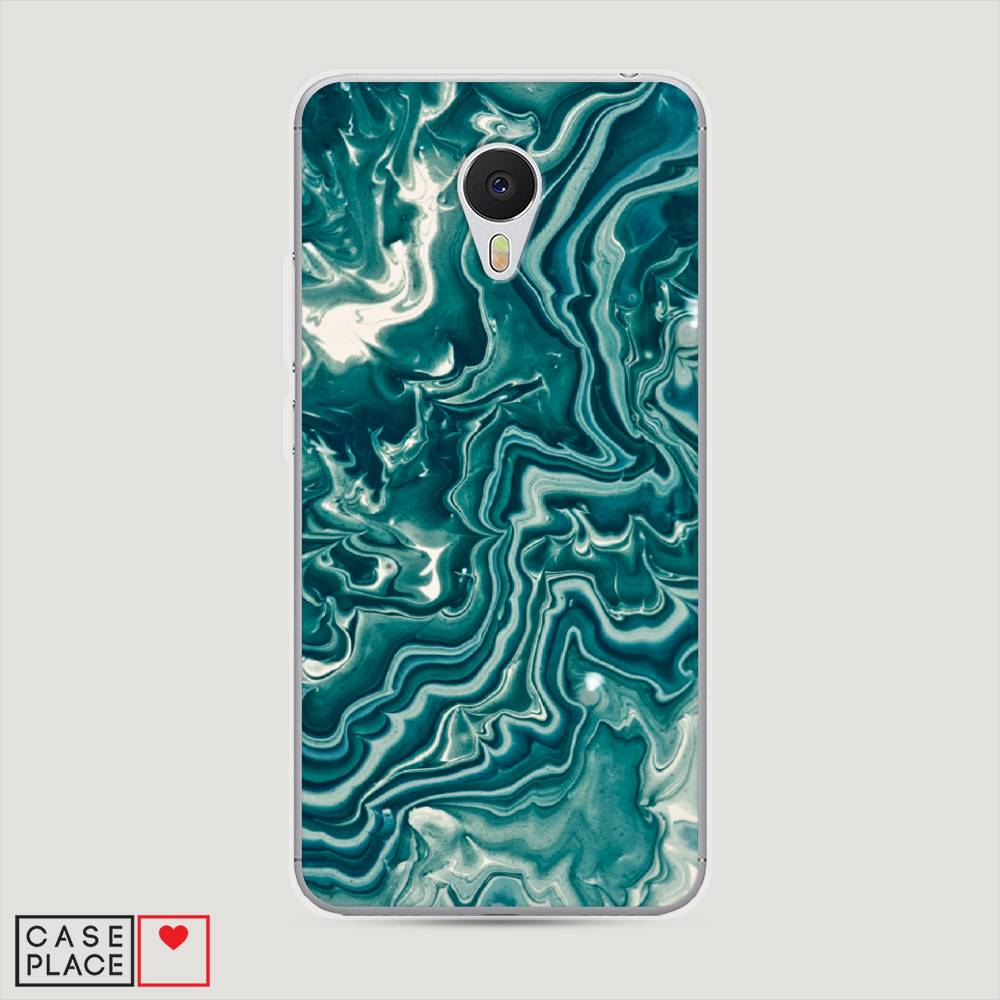 

Чехол Awog на Meizu M3 "Минералы 4", Голубой, 70350-3
