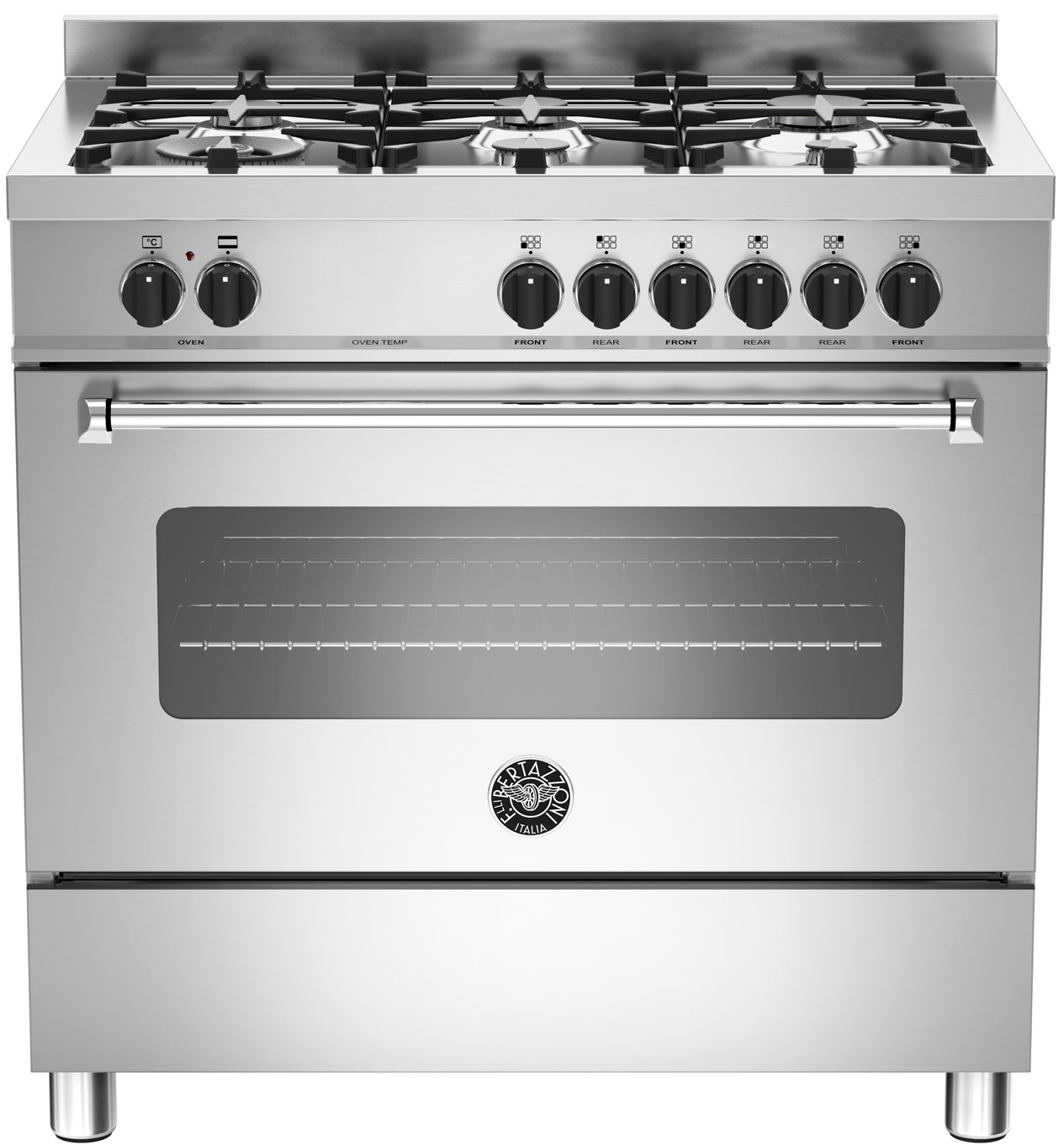 фото Газовая плита bertazzoni mas906mfesxe