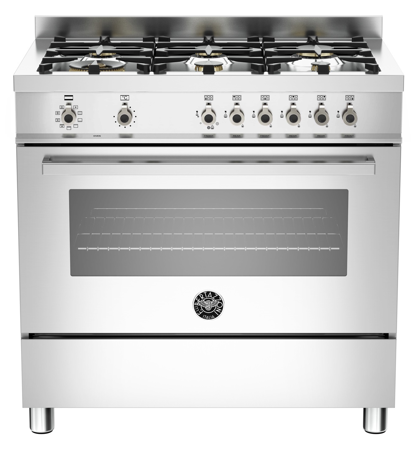 фото Газовая плита bertazzoni pro906mfesxe