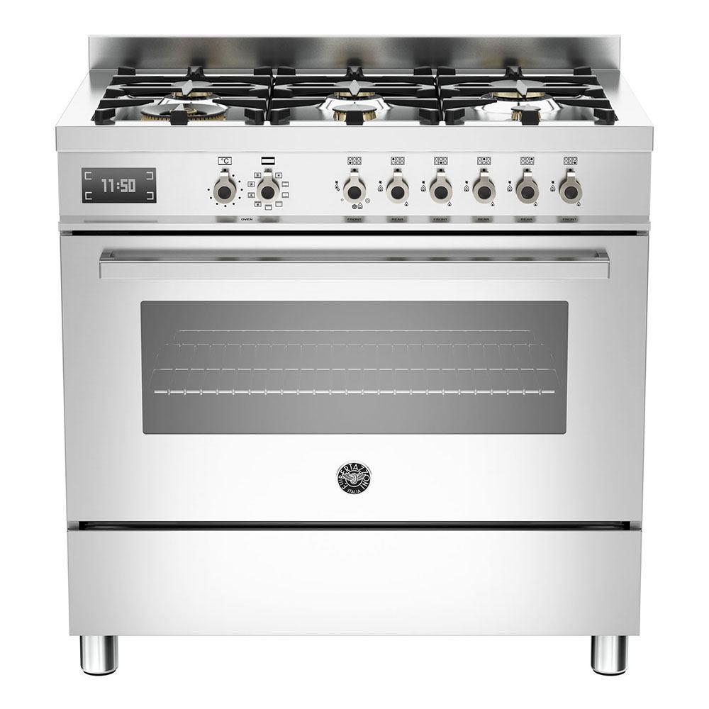 фото Газовая плита bertazzoni pro906mfesxt