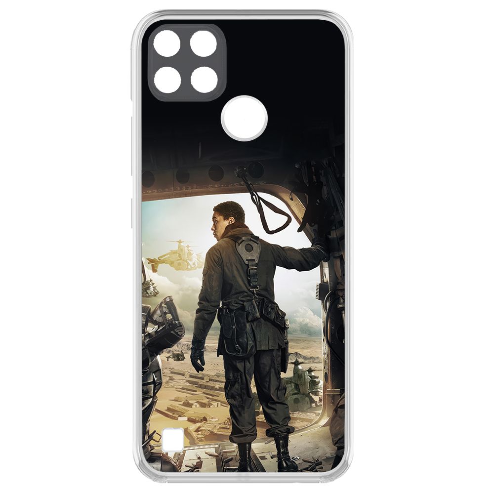 

Чехол-накладка Krutoff Clear Case Фоллаут (Fallout) - Аарон для Realme C25Y