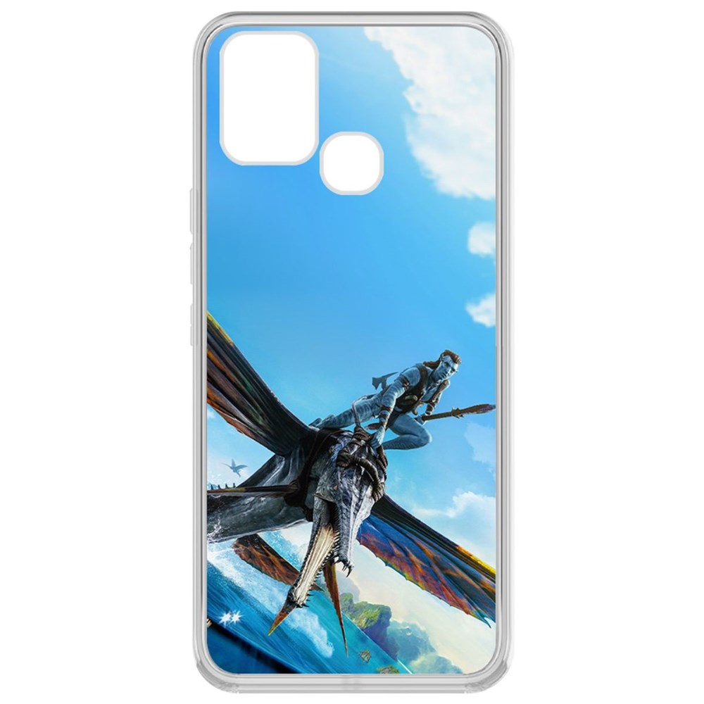 

Чехол-накладка кейс Аватар - Джейк на скимвинге для INFINIX Hot 10 Lite