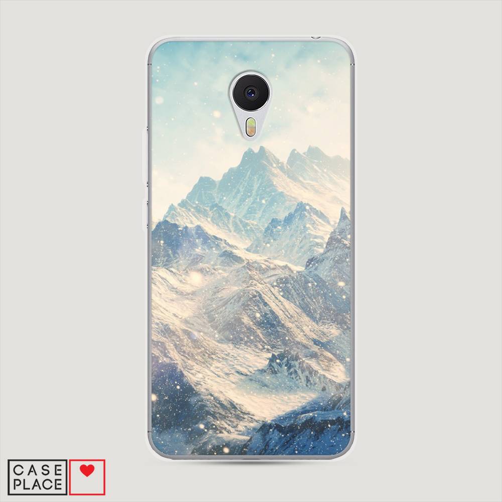 

Чехол Awog на Meizu M3 "Горы 4", Голубой, 70350-4