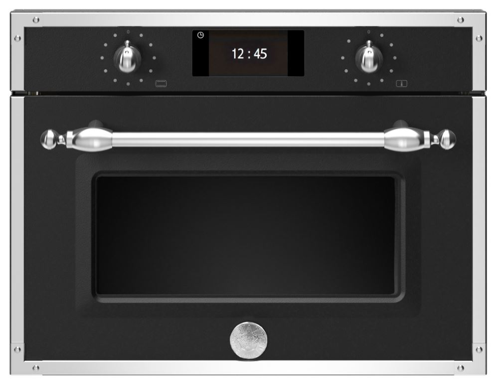 фото Компактный шкаф с свч bertazzoni f457hermwtne