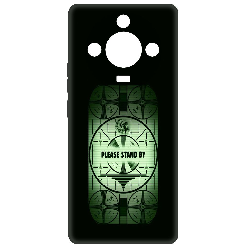 

Чехол-накладка Krutoff Soft Case Фоллаут - Пожалуйста, подождите для Realme 11 Pro+