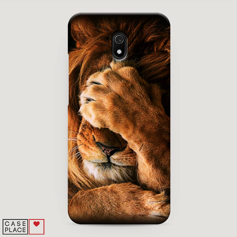 

Пластиковый чехол "Львиный стыд" на Xiaomi Redmi 8A, 37220-1