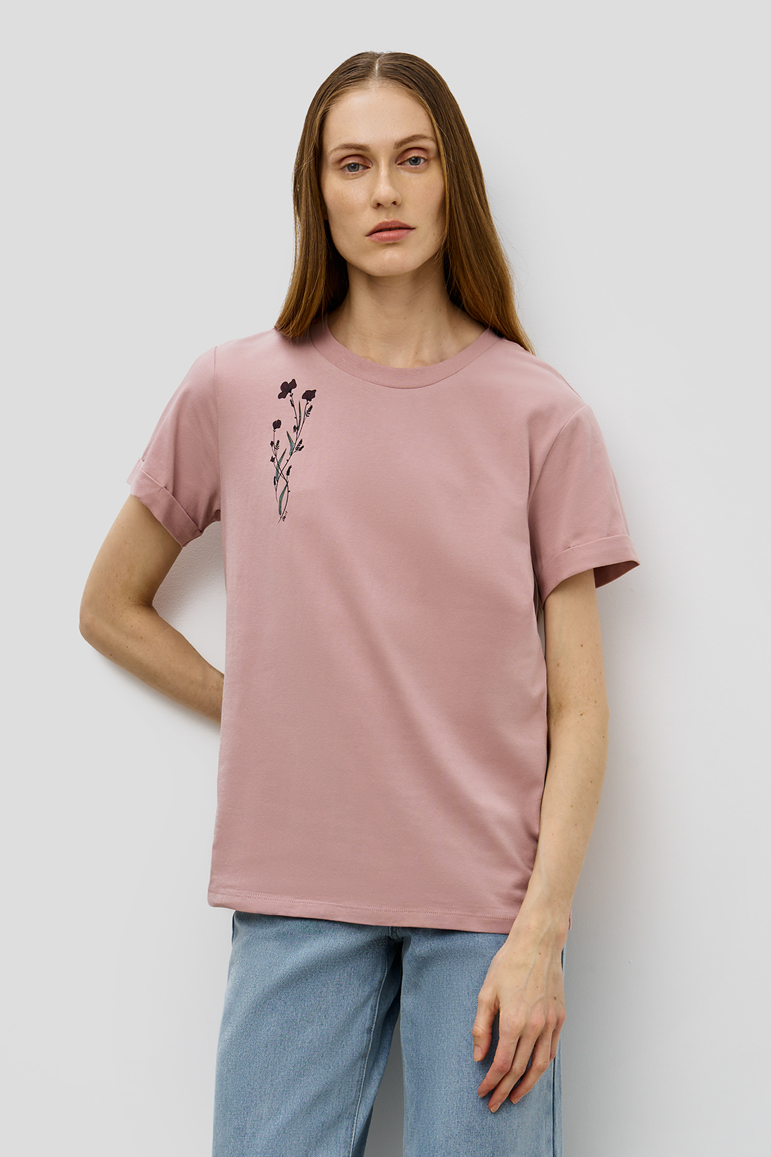 

Футболка женская Baon B2323016 розовая XL, Розовый, B2323016