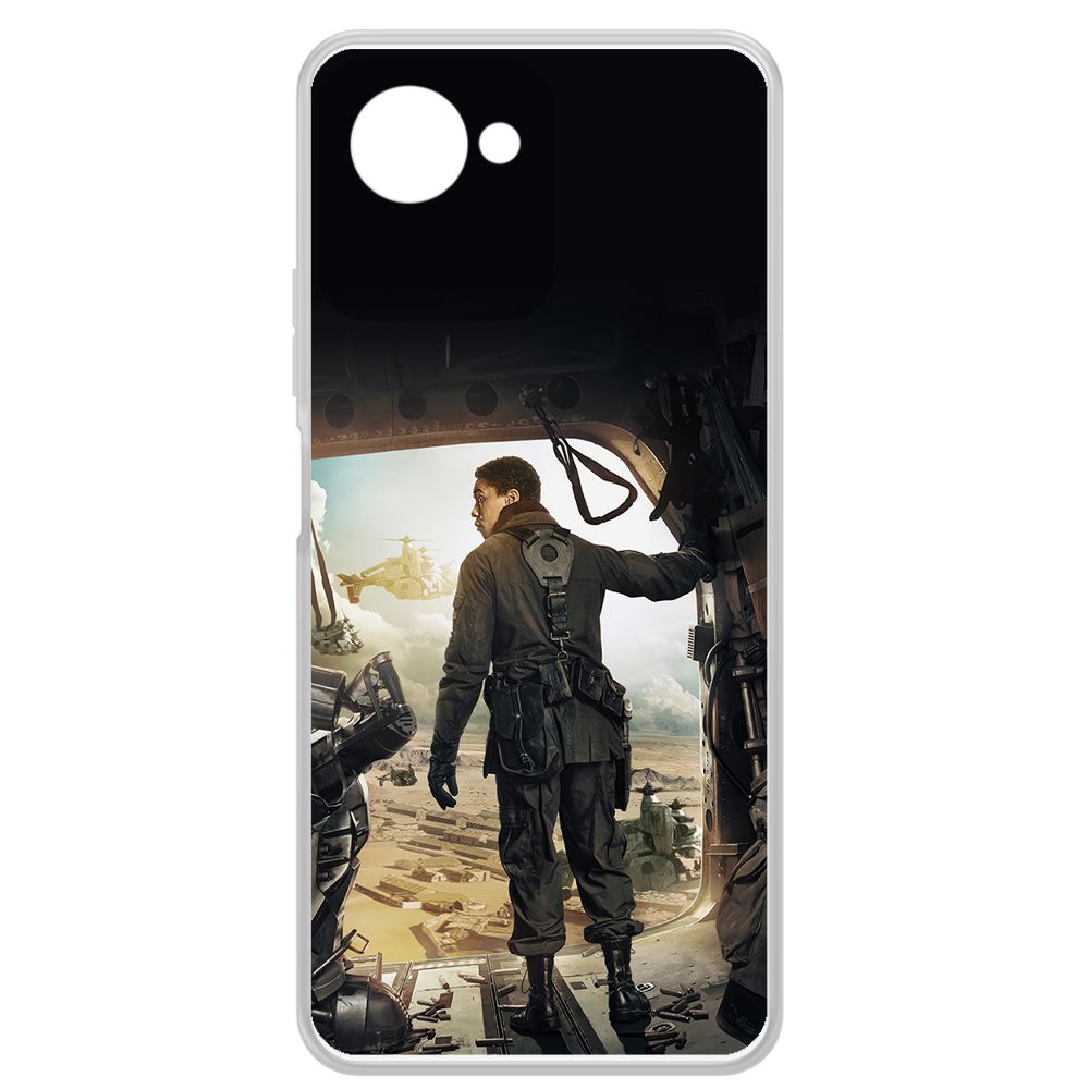 

Чехол-накладка Krutoff Clear Case Фоллаут (Fallout) - Аарон для Realme C30s, Прозрачный