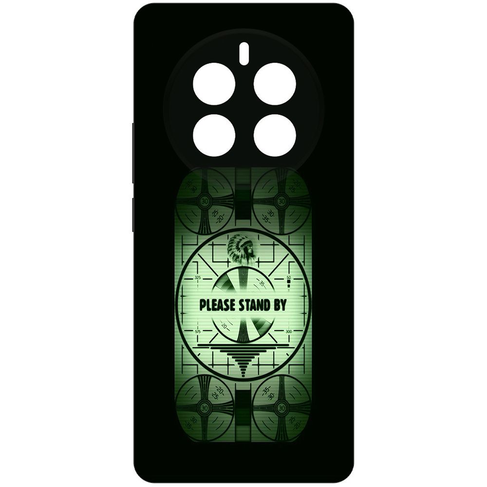 

Чехол-накладка Krutoff Soft Case Фоллаут - Пожалуйста, подождите для Realme 12 Pro+ 5G