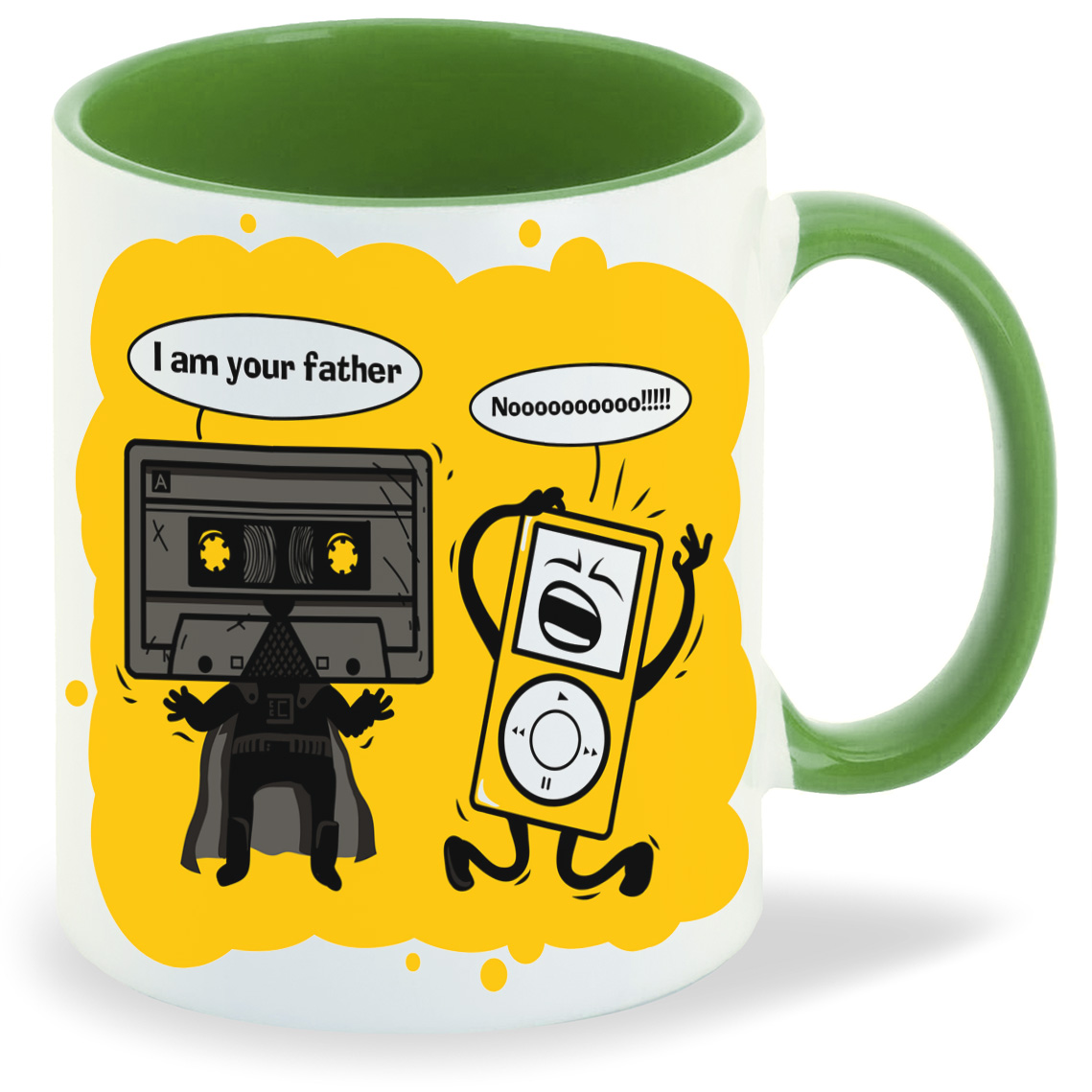 

Кружка CoolPodarok Прикол Касета i am your father, Прикол Касета i am your father