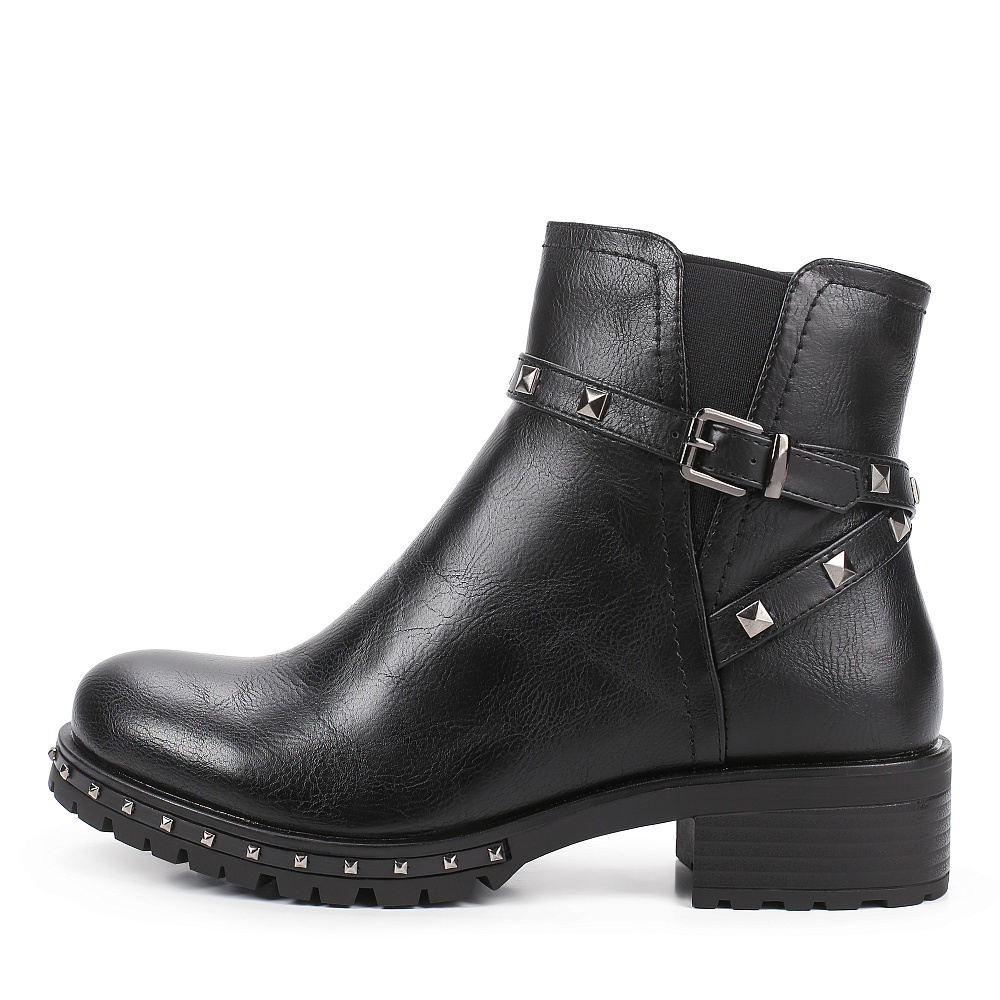 фото Ботинки женские instreet 199-33wn-009sr черные 36 ru