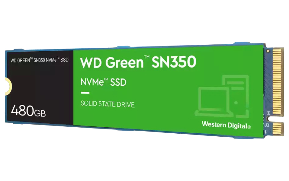 

SSD диск WD SN 350 480 ГБ (WDS480G2G0C), SN 350
