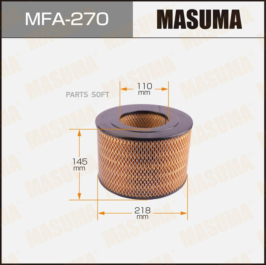 

Фильтр Воздушный Masuma Mfa-270 Masuma арт. MFA-270