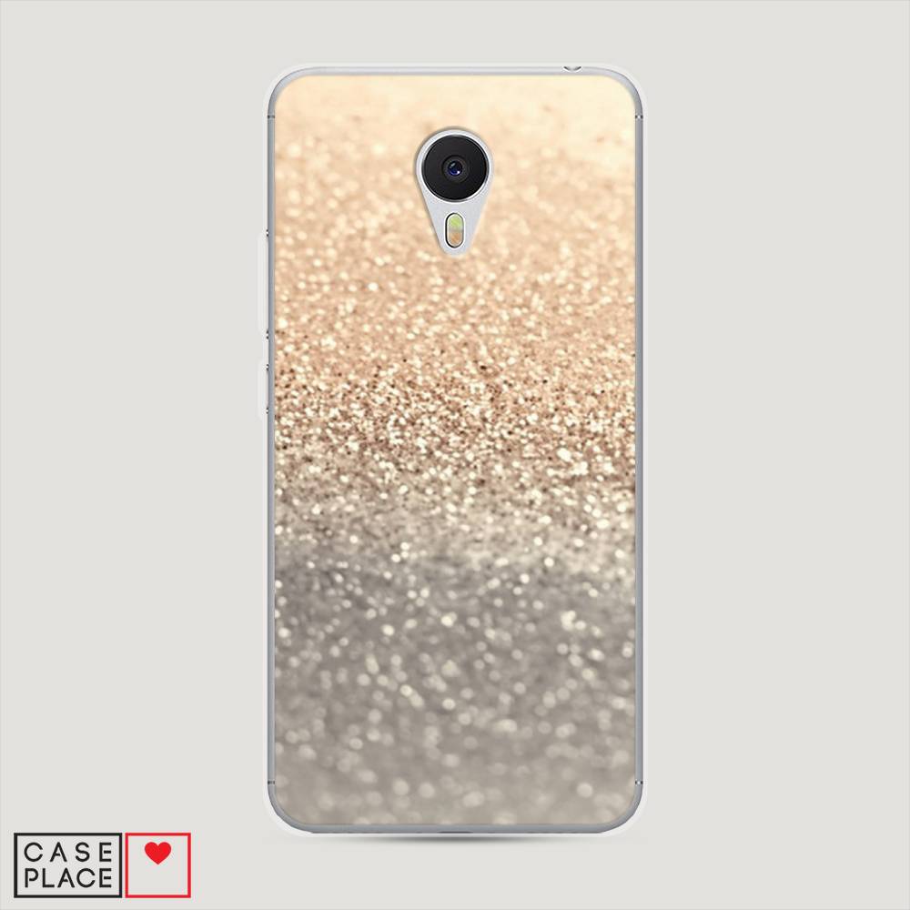 

Чехол Awog "Песок золотой рисунок" для Meizu M3