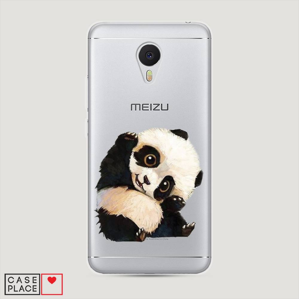 

Чехол Awog "Большеглазая панда" для Meizu M3
