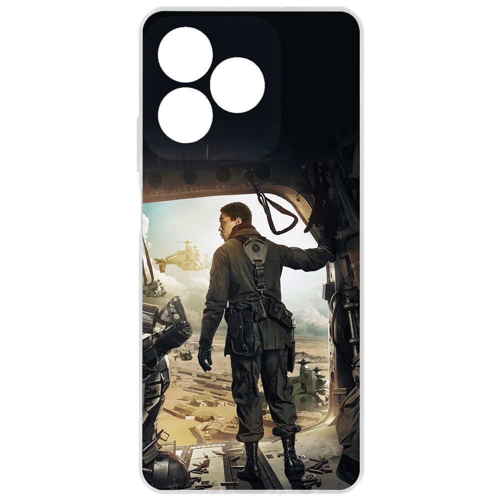 

Чехол-накладка Krutoff Clear Case Фоллаут (Fallout) - Аарон для Realme C53