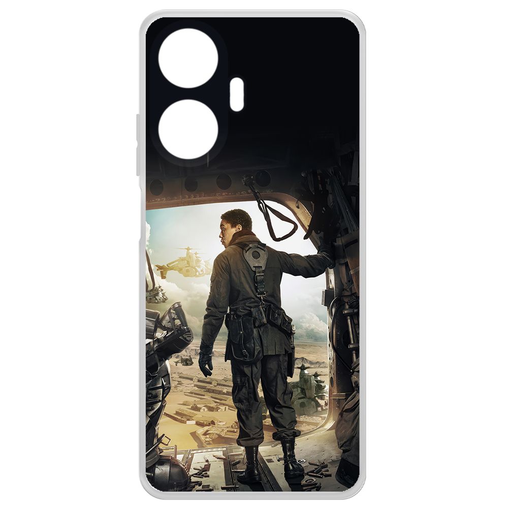 

Чехол-накладка Krutoff Clear Case Фоллаут (Fallout) - Аарон для Realme C55, Прозрачный