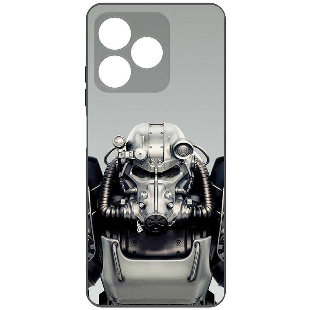 

Чехол-накладка Krutoff Soft Case Фоллаут (Fallout) - Братство стали для Realme Note 50