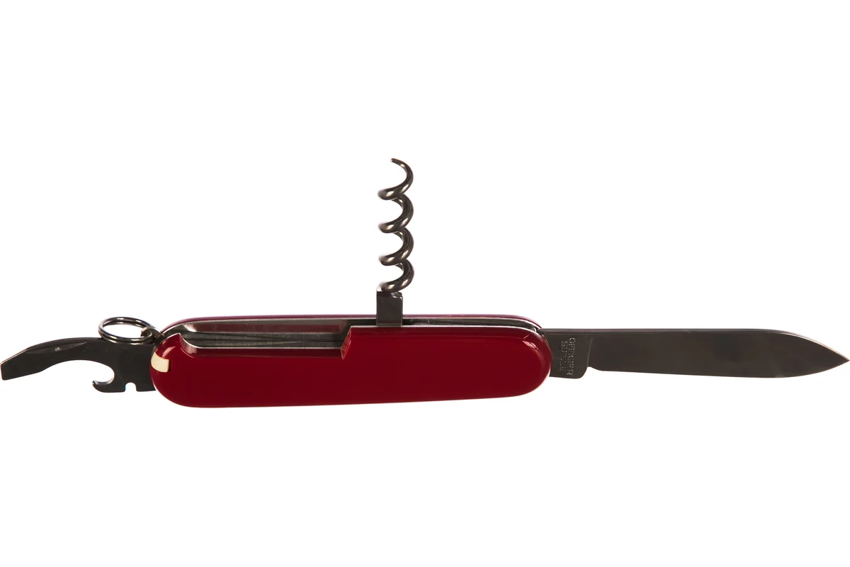 

Складной нож Victorinox Waiter, функций: 9, 84мм, красный , арт. 0.3303, Waiter