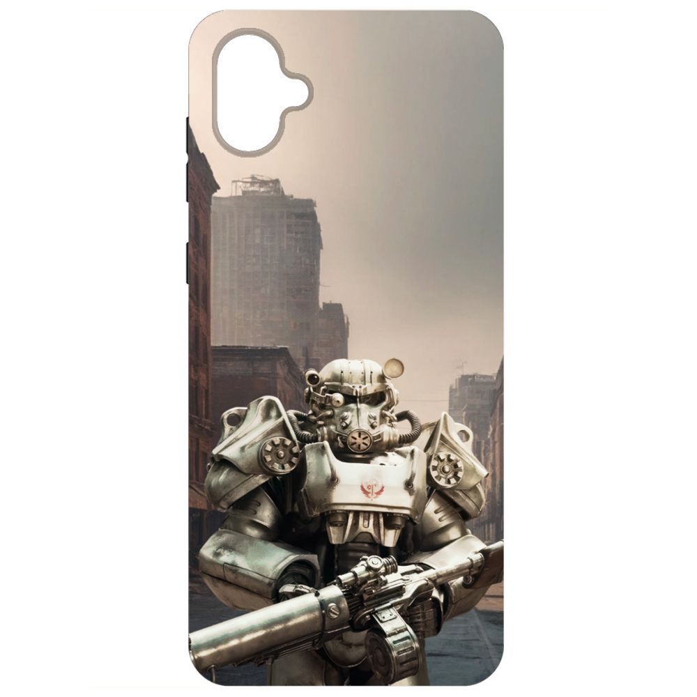 

Чехол-накладка Krutoff Soft Case Фоллаут - Рыцарь Братства для Samsung Galaxy A04e (A042)
