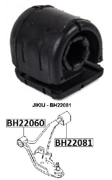 

Сайлентблок нижнего рычага JIKIU задний BH22081