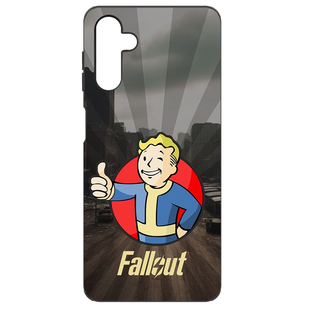 

Чехол-накладка Krutoff Soft Case Фоллаут (Fallout)-Волт-бой для Samsung Galaxy A04s (A047)