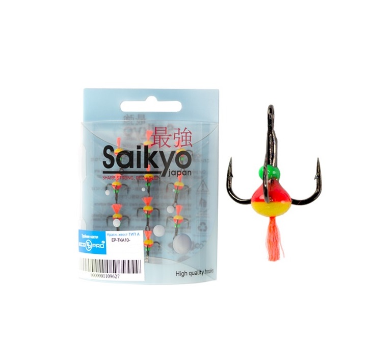 

Крючки Saikyo EP-TCA05-05, Разноцветный;черный, EP-TCA05-05