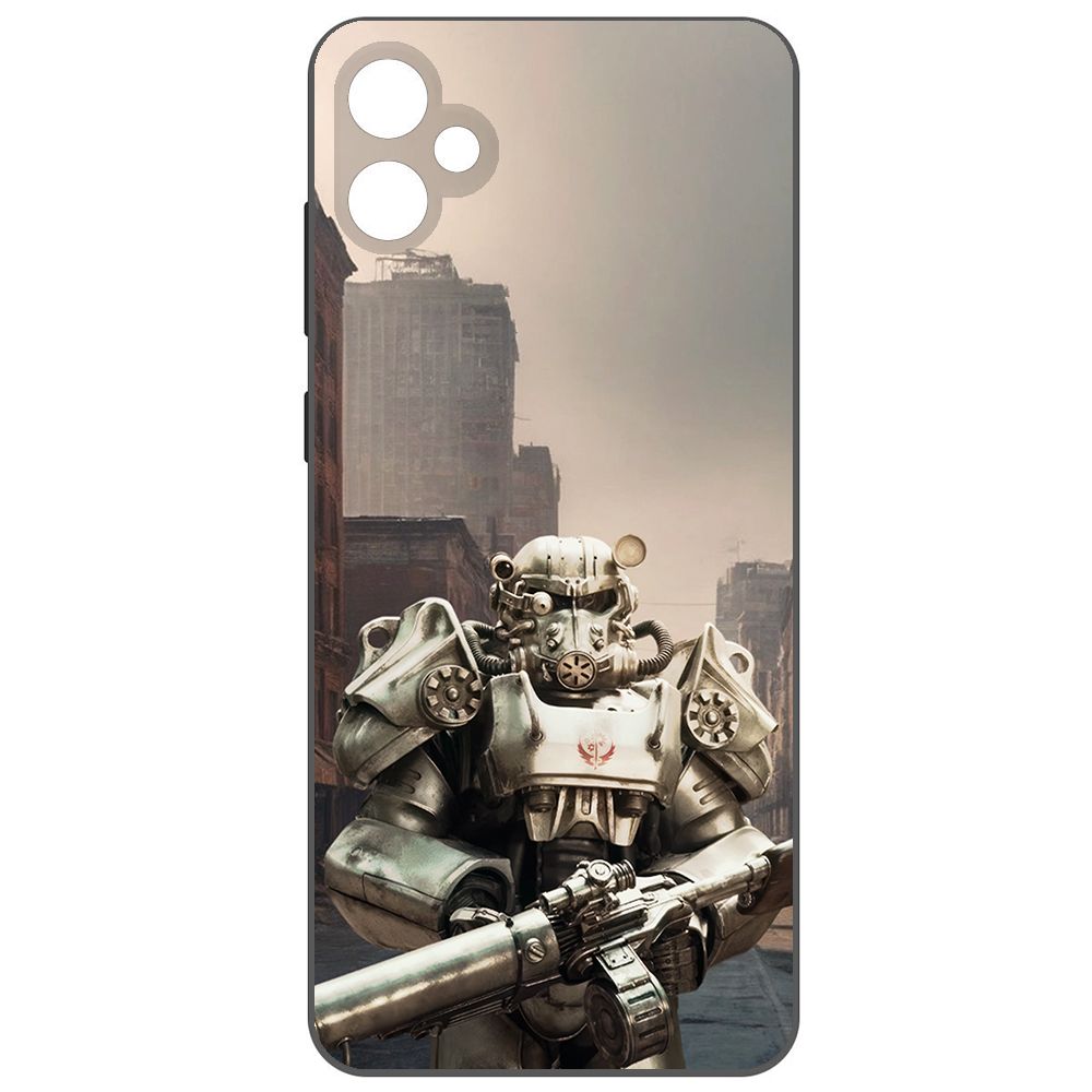 

Чехол-накладка Krutoff Soft Case Фоллаут (Fallout) -Рыцарь Братства для Samsung Galaxy A05