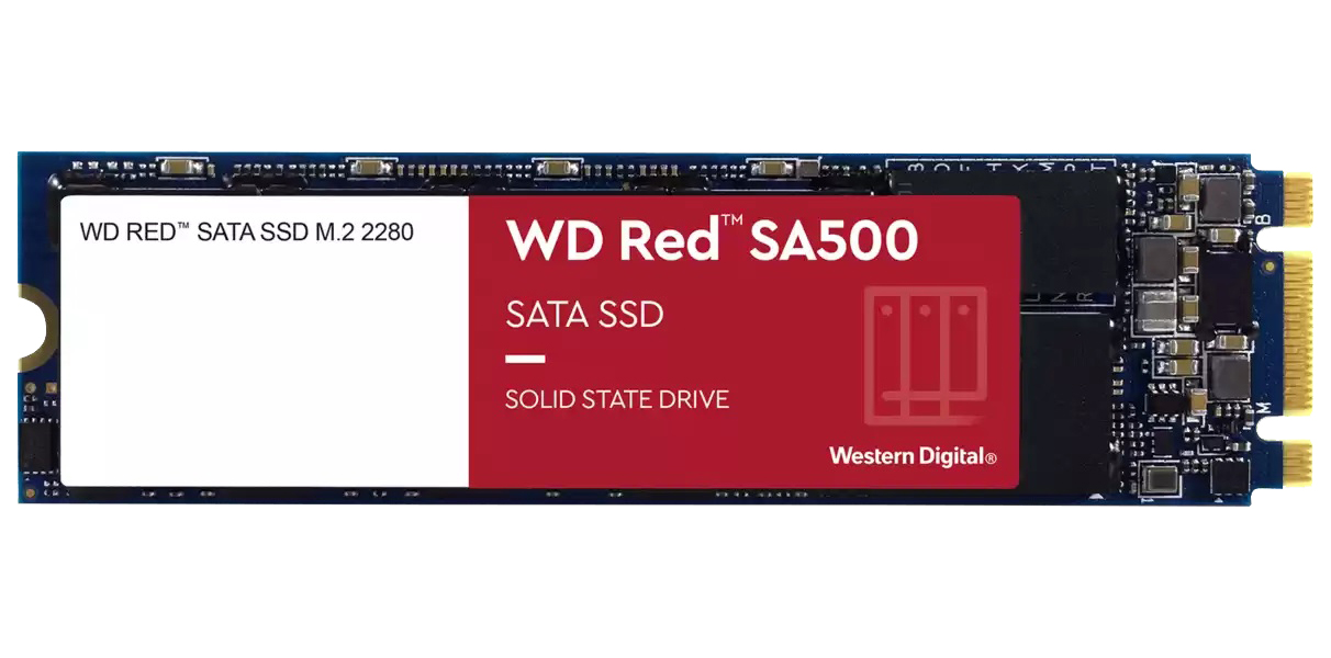 

SSD накопитель WD Red M.2 2280 2 ТБ (WDS200T1R0B), Red