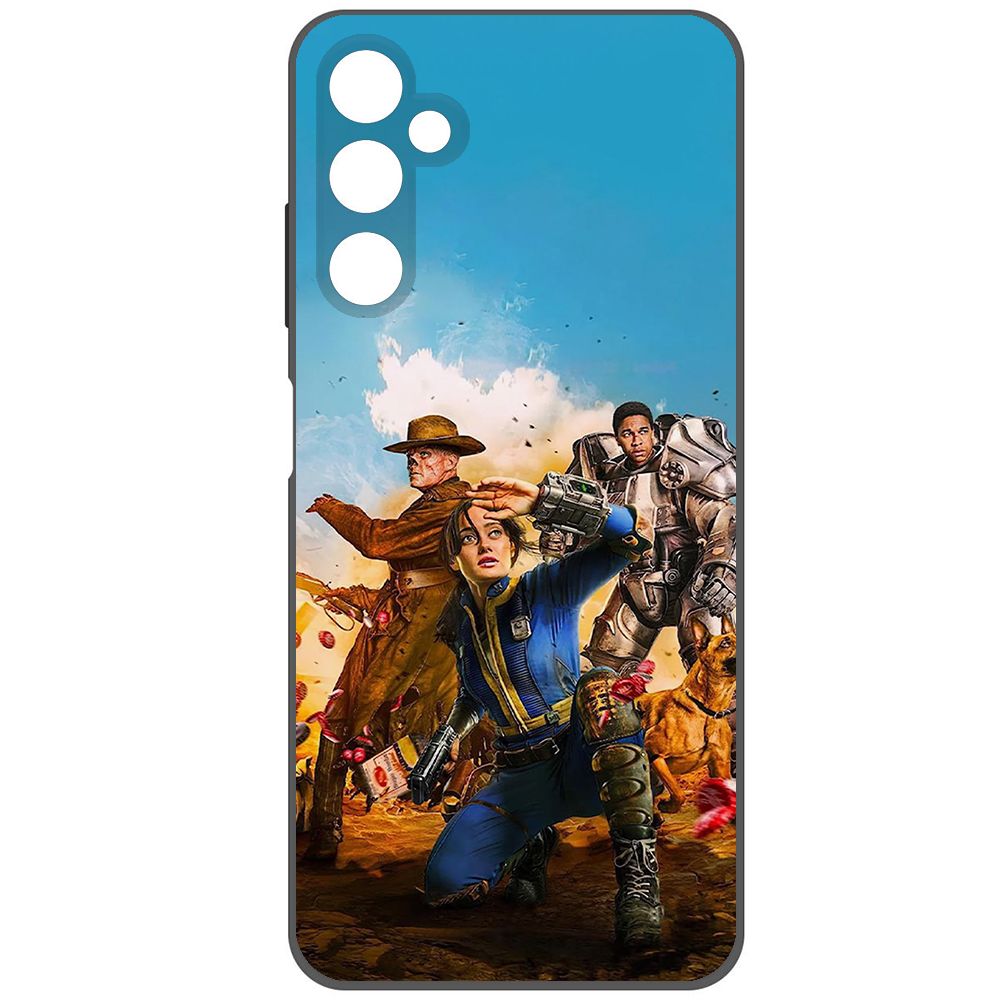 

Чехол-накладка Krutoff Soft Case Фоллаут - Люси, Гуль и Аарон для Samsung Galaxy A05s