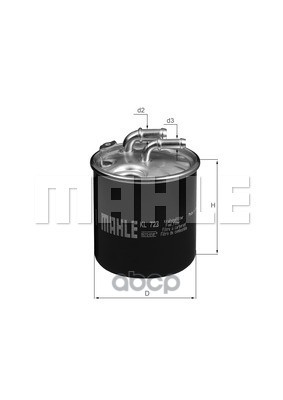 

KL723D_фильтр топливный!\ MB SPRINTER 09>