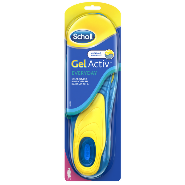 Стельки для обуви женские Scholl Gel Activ Everyday 41