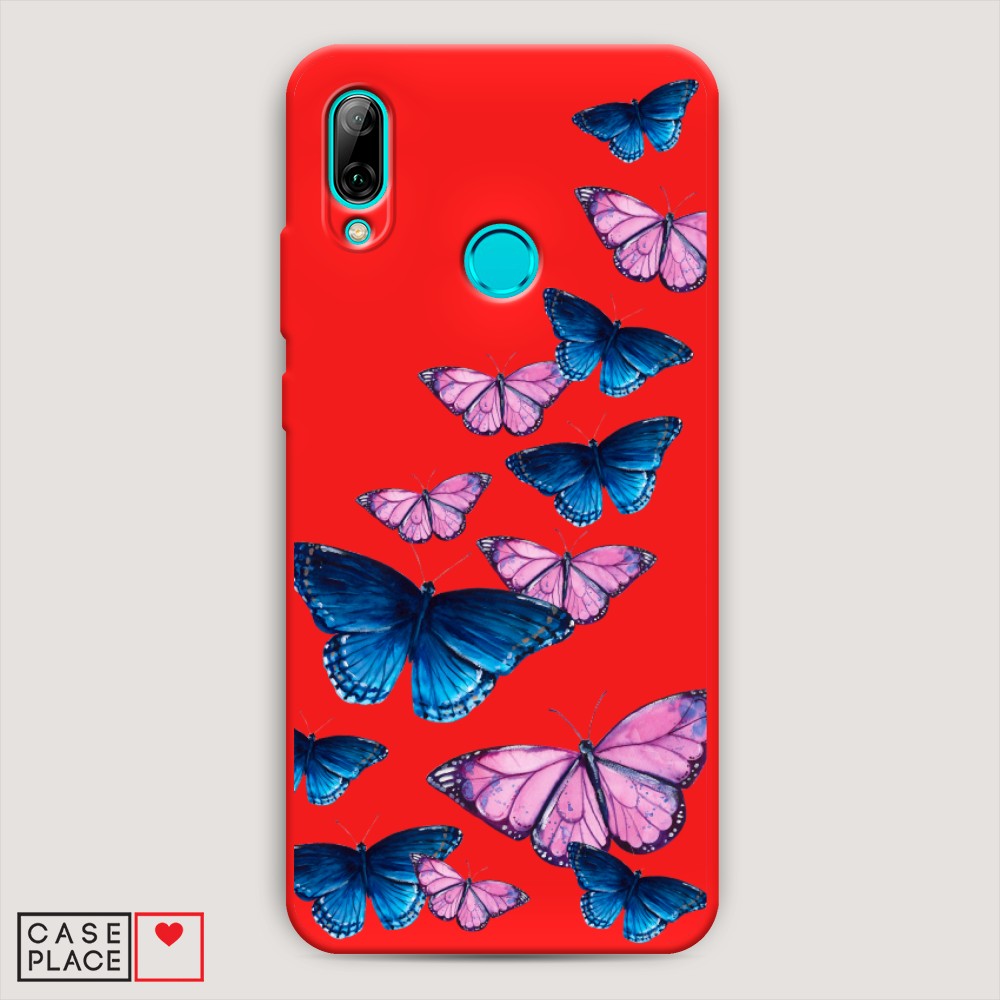 

Чехол Awog на Huawei P Smart 2019 "Полет бабочек", Разноцветный, 67253-1