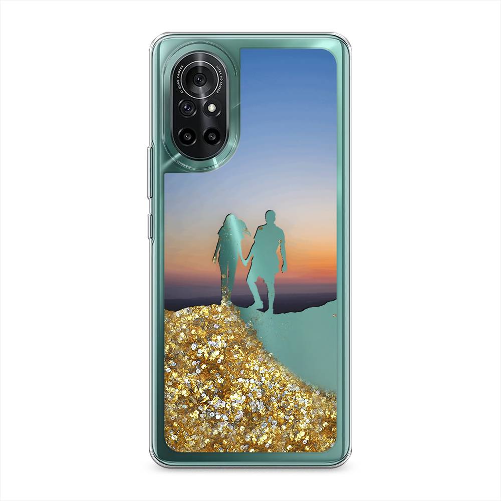 

Чехол Awog на Honor V40 Lite "Пара на краю света", Разноцветный, 6105190-1