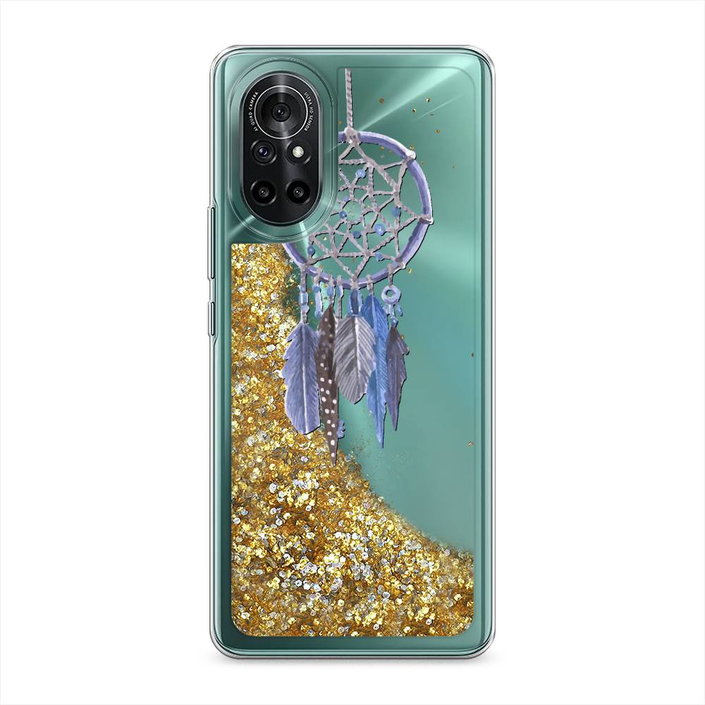 

Чехол Awog на Honor V40 Lite "Синий ловец снов акварель", Разноцветный, 6105190-1