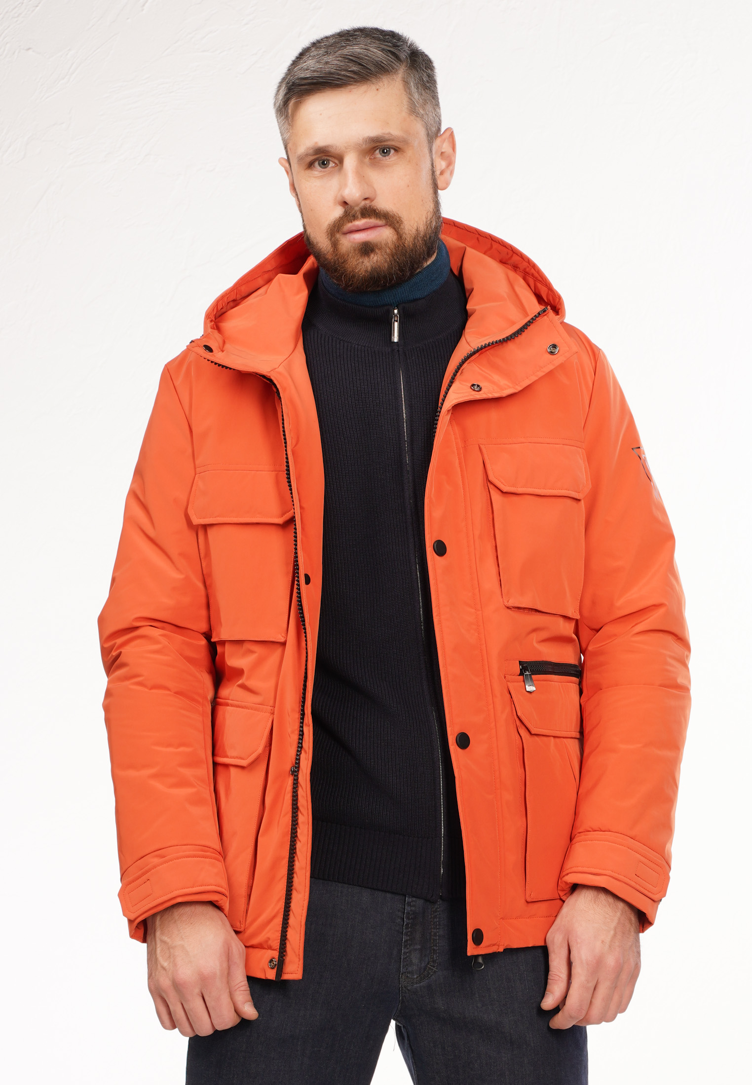 

Куртка мужская LABIALI 21SS865M оранжевая M, 21SS865M