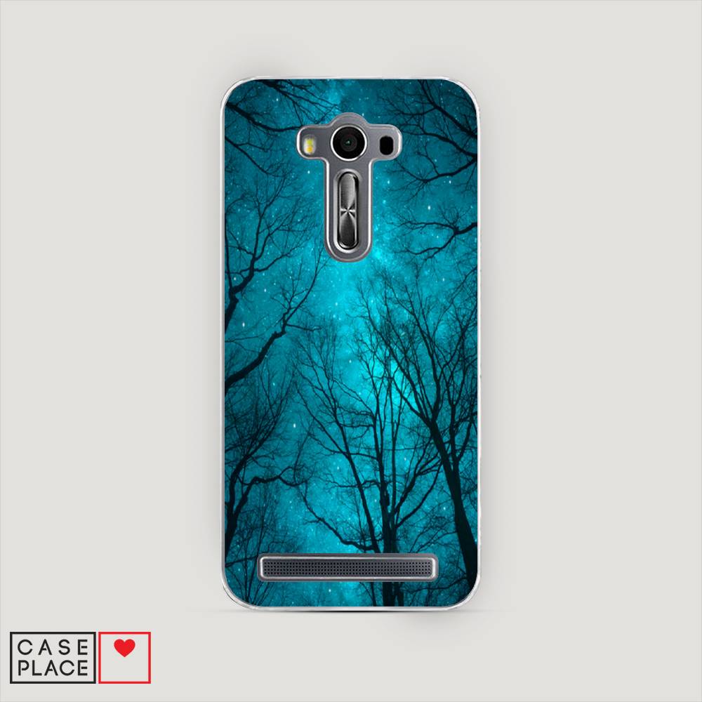 

Чехол Awog на Asus Zenfone 2 Laser ZE500KL "Сказочный лес", Черный;голубой, 40150-4