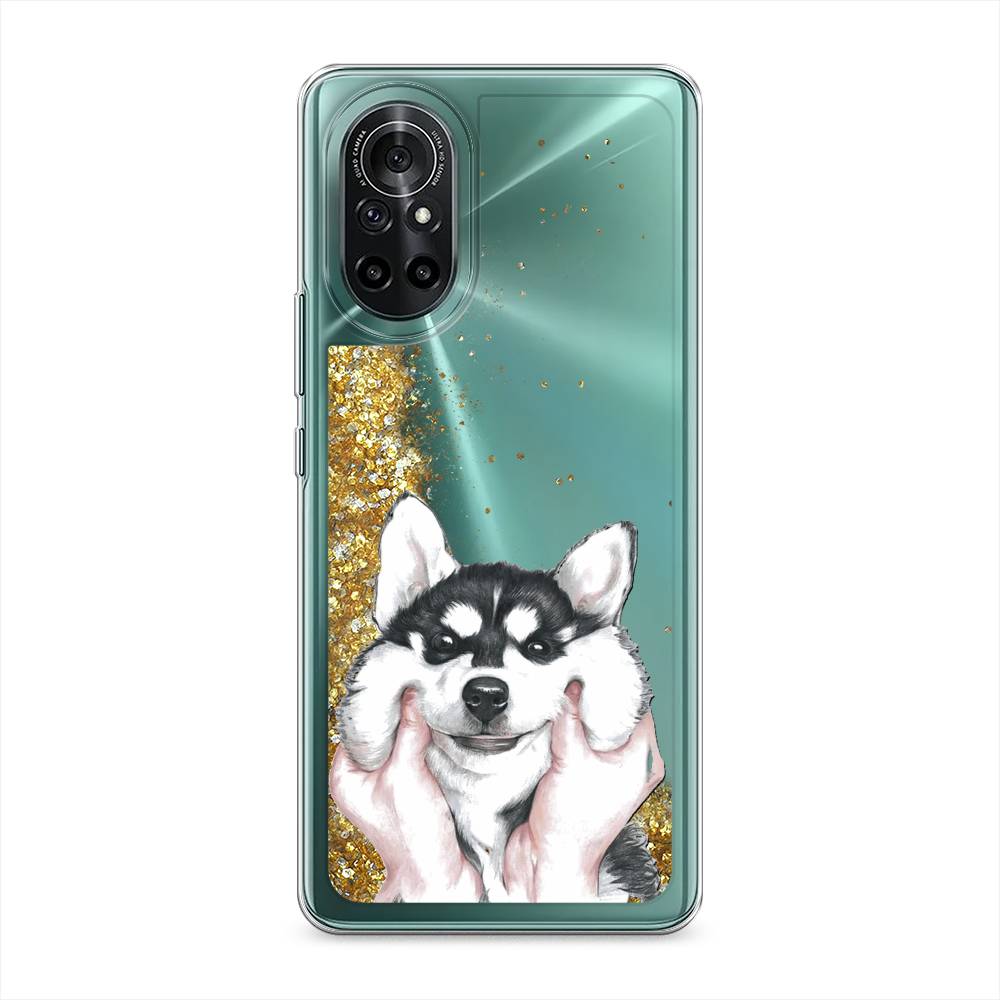 

Чехол Awog на Honor V40 Lite "Щечки хаски", Разноцветный, 6105190-1