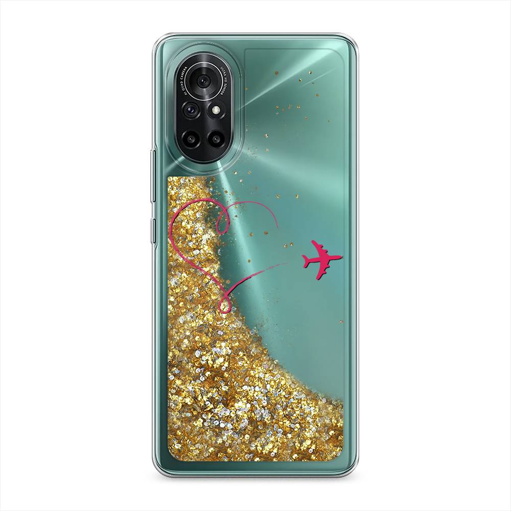 

Чехол Awog на Honor V40 Lite "Сердце и самолет", Разноцветный, 6105190-1