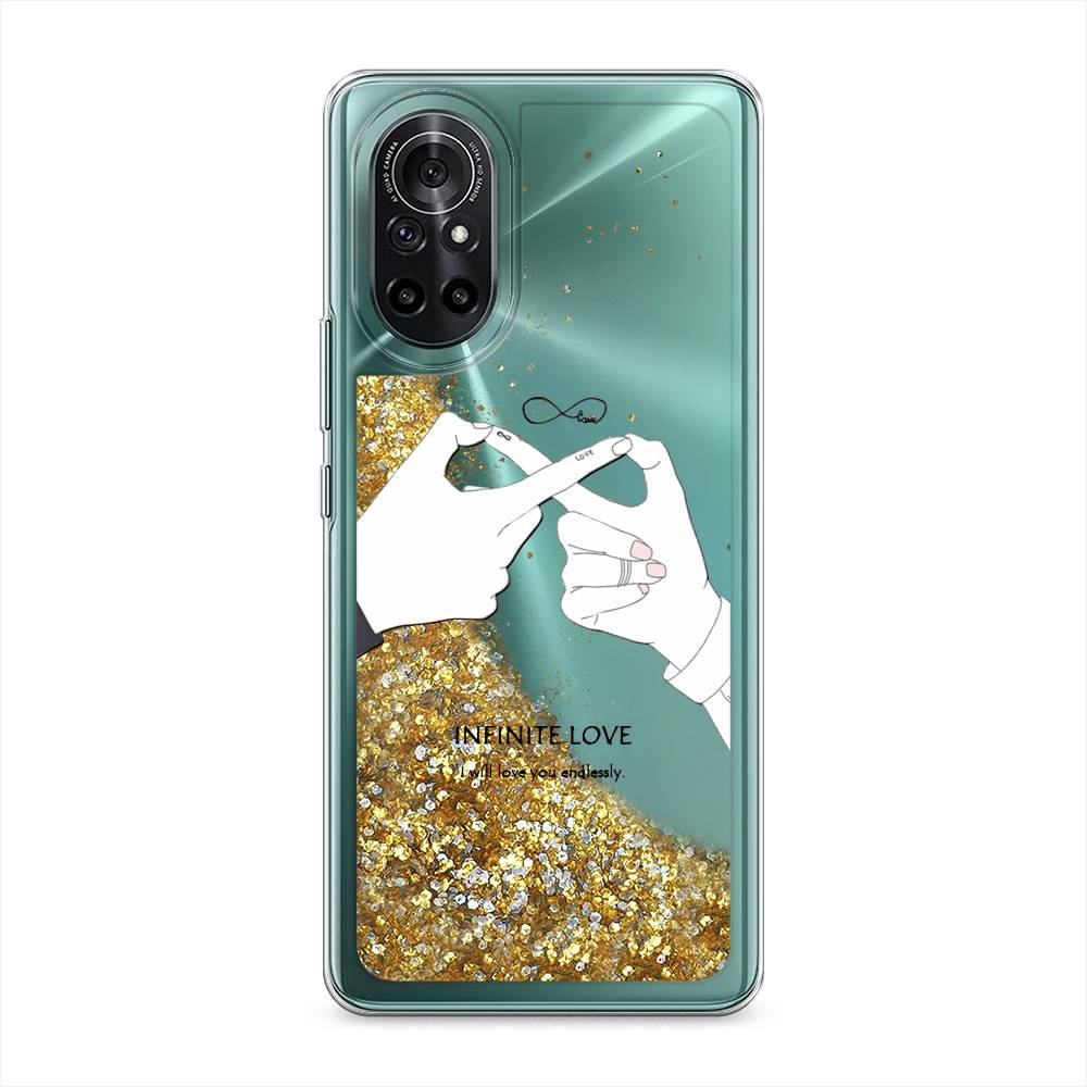 

Чехол Awog на Honor V40 Lite "Любовь навсегда", Разноцветный, 6105190-1