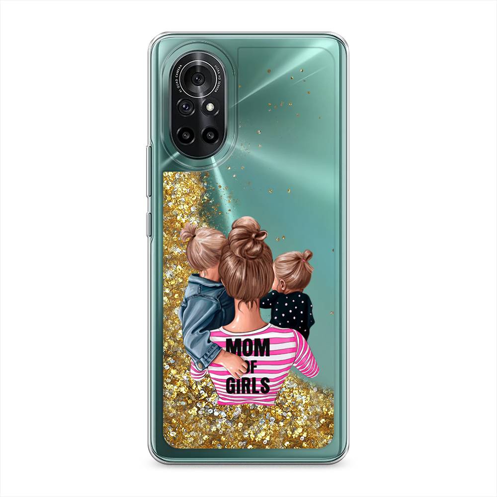 

Чехол Awog на Honor V40 Lite "Mom of Girls", Разноцветный, 6105190-1