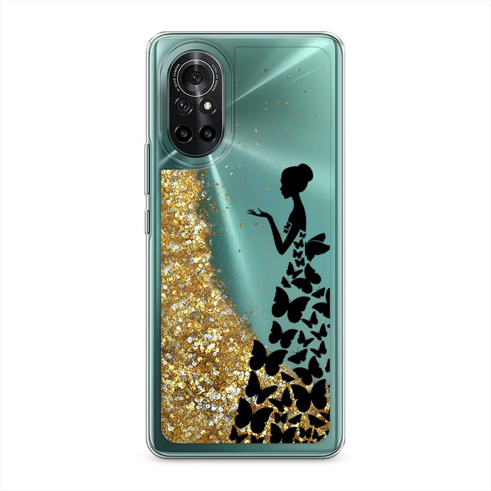 

Чехол Awog на Honor V40 Lite "Дама в бабочках", Разноцветный, 6105190-1