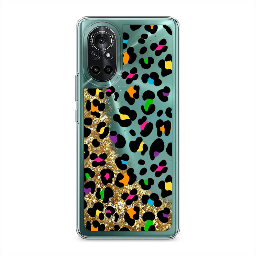 

Чехол Awog на Honor V40 Lite "Яркий леопард", Разноцветный, 6105190-1