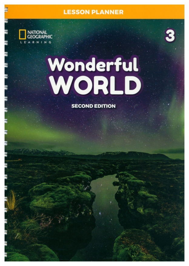 

Wonderful World 2nd edition 3 Lesson Planner + Class Audio CD + DVD +TRCD