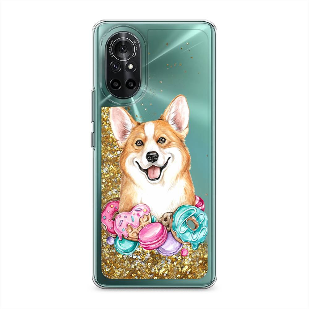 

Чехол Awog на Honor V40 Lite "Корги и сладости", Разноцветный, 6105190-1