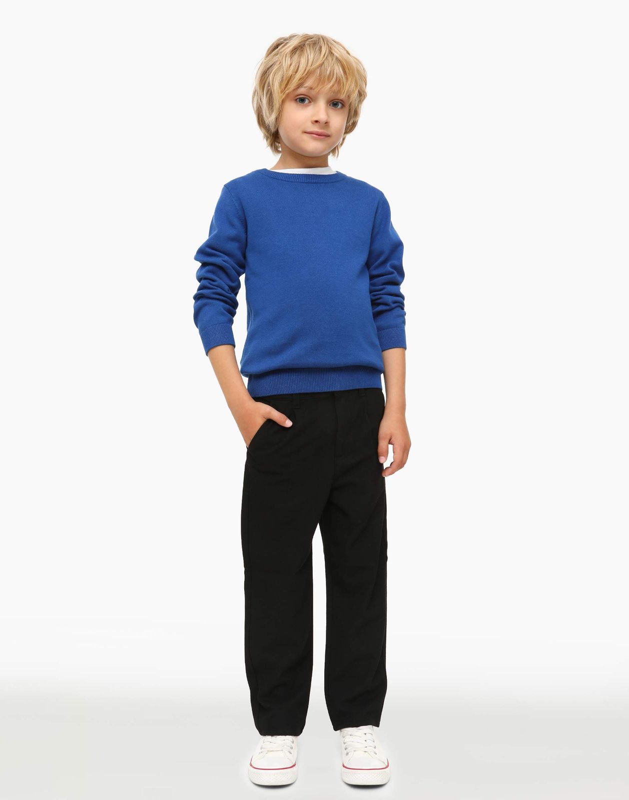 

Брюки детские Gloria Jeans BPT003415, черный, 128, BPT003415