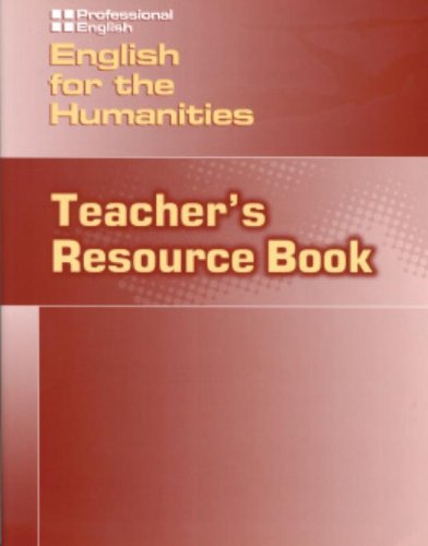 

Professional English for the Humanities: Teacher's Resource Book